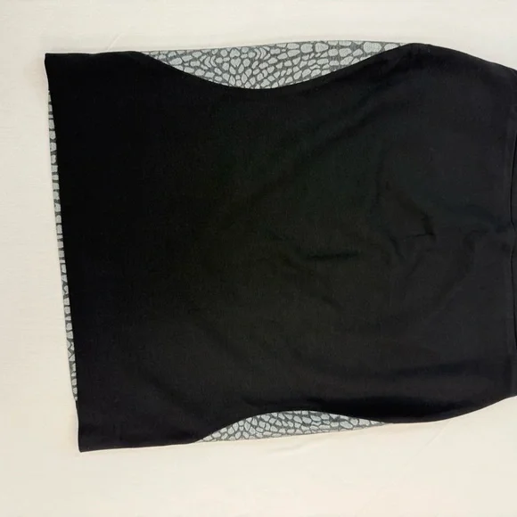 Diane Von Furstenberg DVF Emma Nightfall Silee Black Pencil Skirt Size 2 - Picture 6 of 6